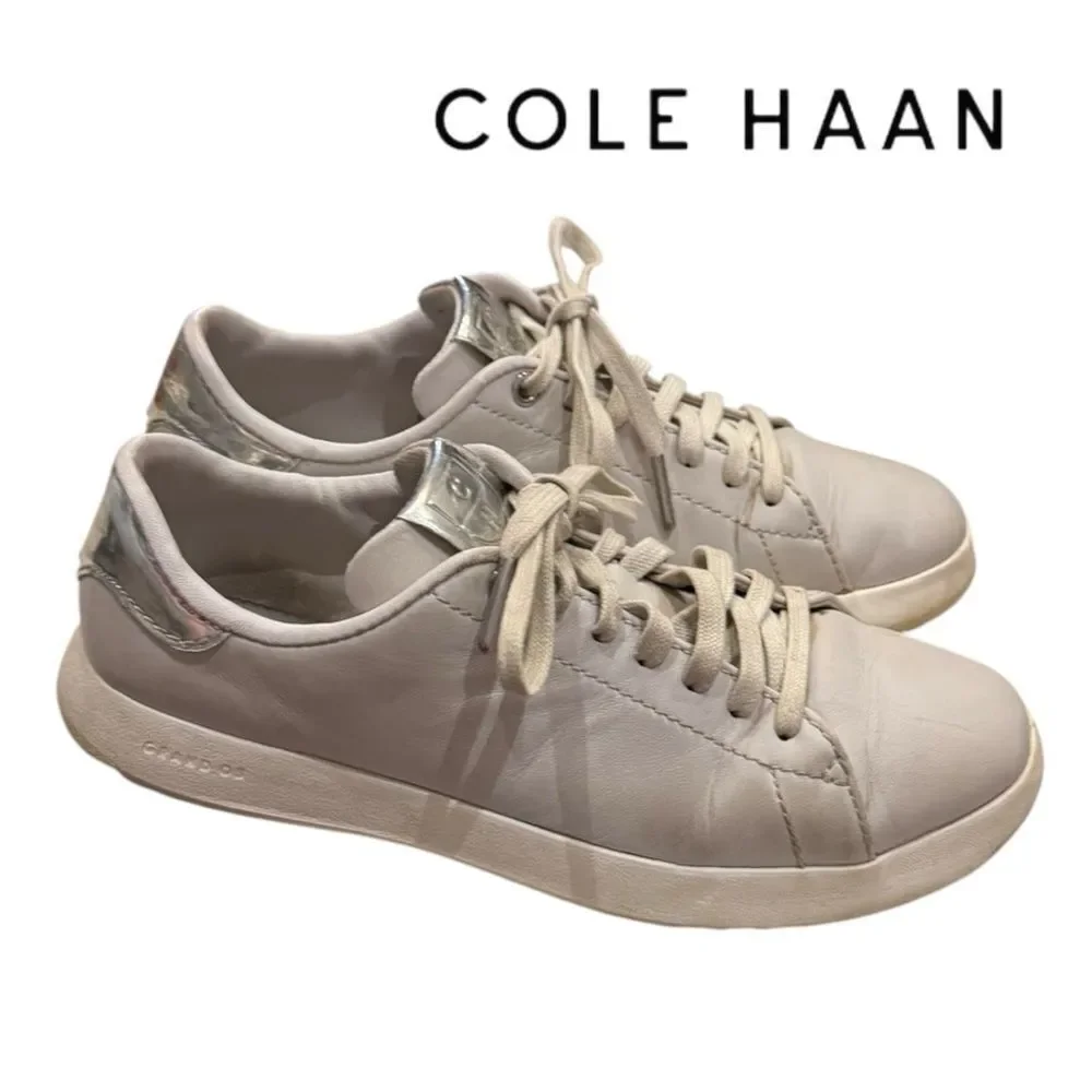 Cole Haan Women’s GrandPro W17624 Leather Lace-Up Sneaker Shoes 6.5
